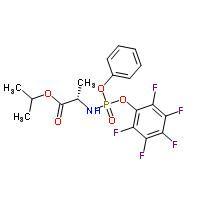 高品质 N-[ (S) - (2, 3, 4, 5, 6-pentafluorophenoxy) Phenoxyphosphinyl]-L-Alanine 1-Methylethyl Ester CAS No. 1334513-02-8