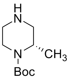 97+%, (S) -1-N-Boc-2-甲基哌嗪，大量库存 CAS：169447-70-5